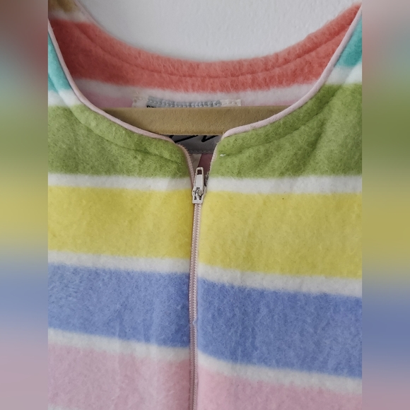 Vintage Saybury Fleece Robe 70s Housecoat - Picture 3 of 4